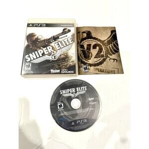 Sniper Elite V2 PS3 Video Game Multiplayer Shooter CIB w/ Manual Playstation 3